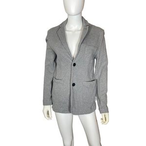 Porter & Ash London Gray Knit Blazer Small- REPOSH